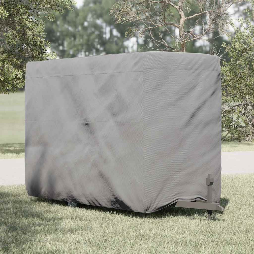Schutzhülle für Pferdeanhänger Grau 376x168x240 cm Vliesstoff Schutzhülle für Pferdeanhänger Grau 376x168x240 cm Vliesstoff