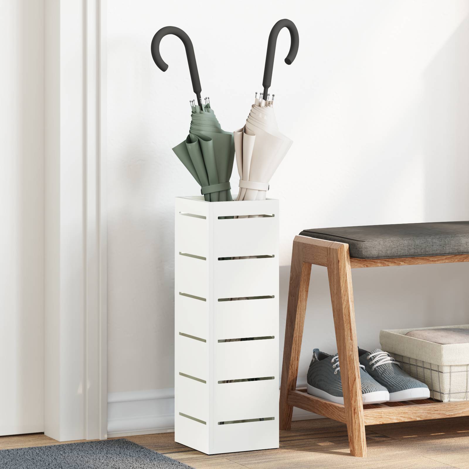 Regenschirmständer Weiß Holz Standard Regenschirmständer Modern Regenschirmständer Weiß Holz Standard Regenschirmständer Modern