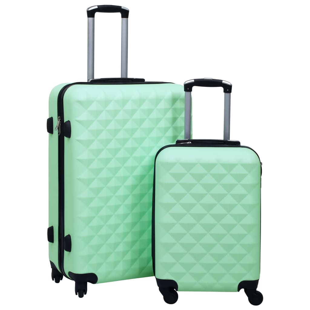 Hartschalen-Trolley-Set 2 Stk. Minzgrün ABS Hartschalen-Trolley-Set 2 Stk. Minzgrün ABS