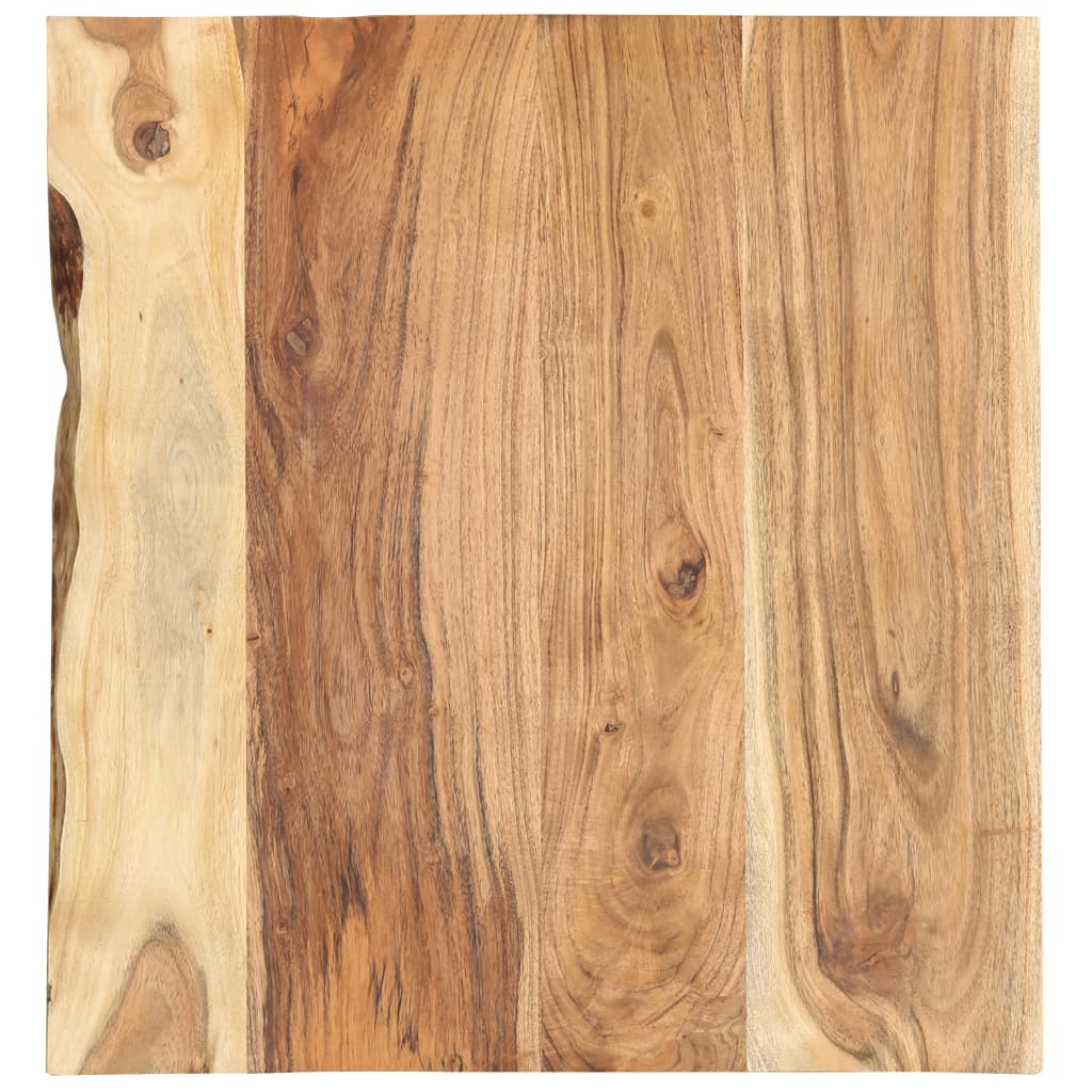 Badezimmer-Waschtischplatte Massivholz Akazie 58x52x2,5 cm Badezimmer-Waschtischplatte Massivholz Akazie 58x52x2,5 cm