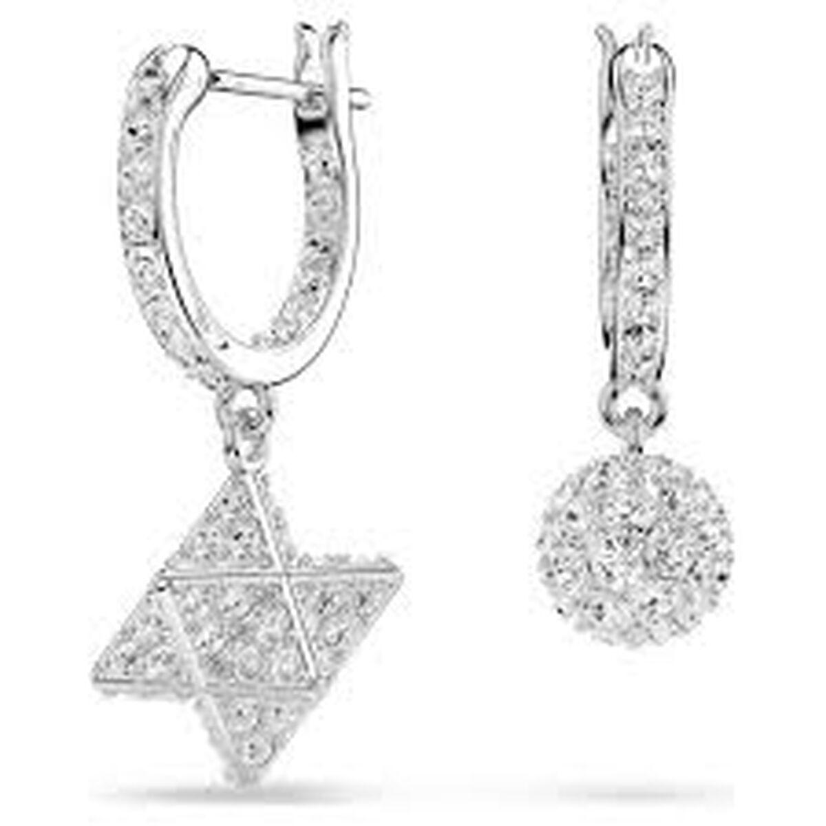 Damenohrringe Swarovski 5693194 Silberfarben Damenohrringe Swarovski 5693194 Silberfarben