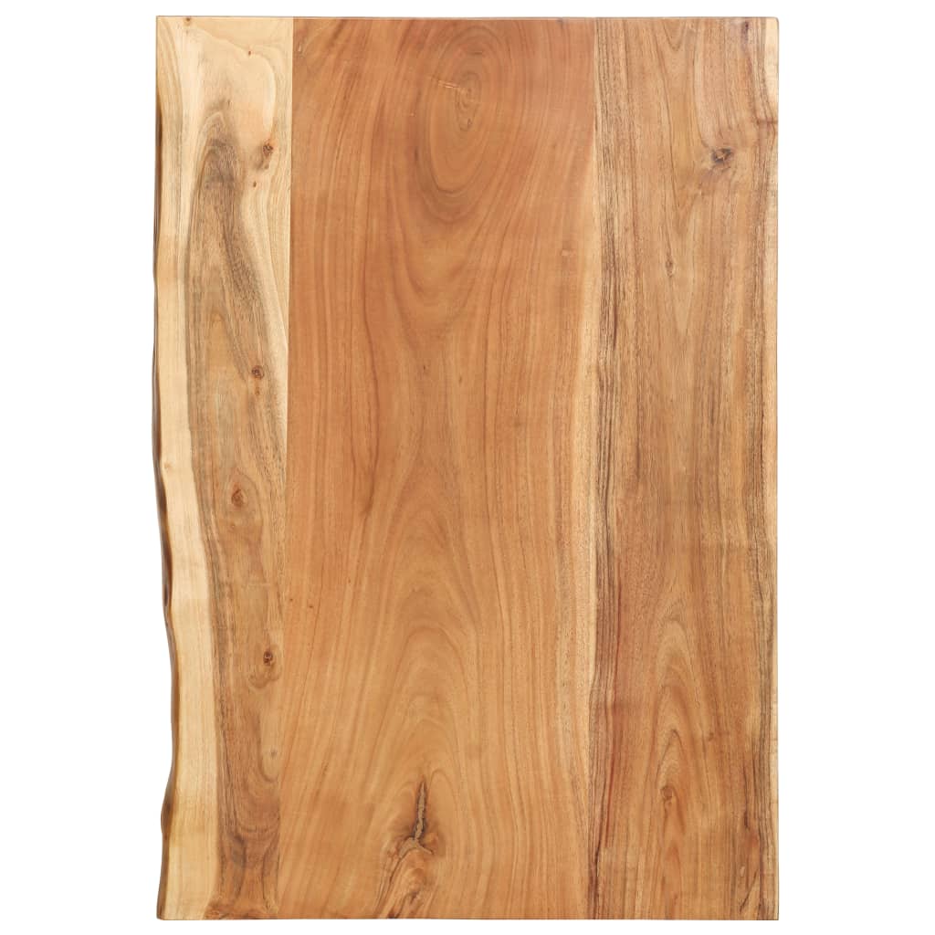 Badezimmer-Waschtischplatte Massivholz Akazie 80x52x3,8 cm Badezimmer-Waschtischplatte Massivholz Akazie 80x52x3,8 cm