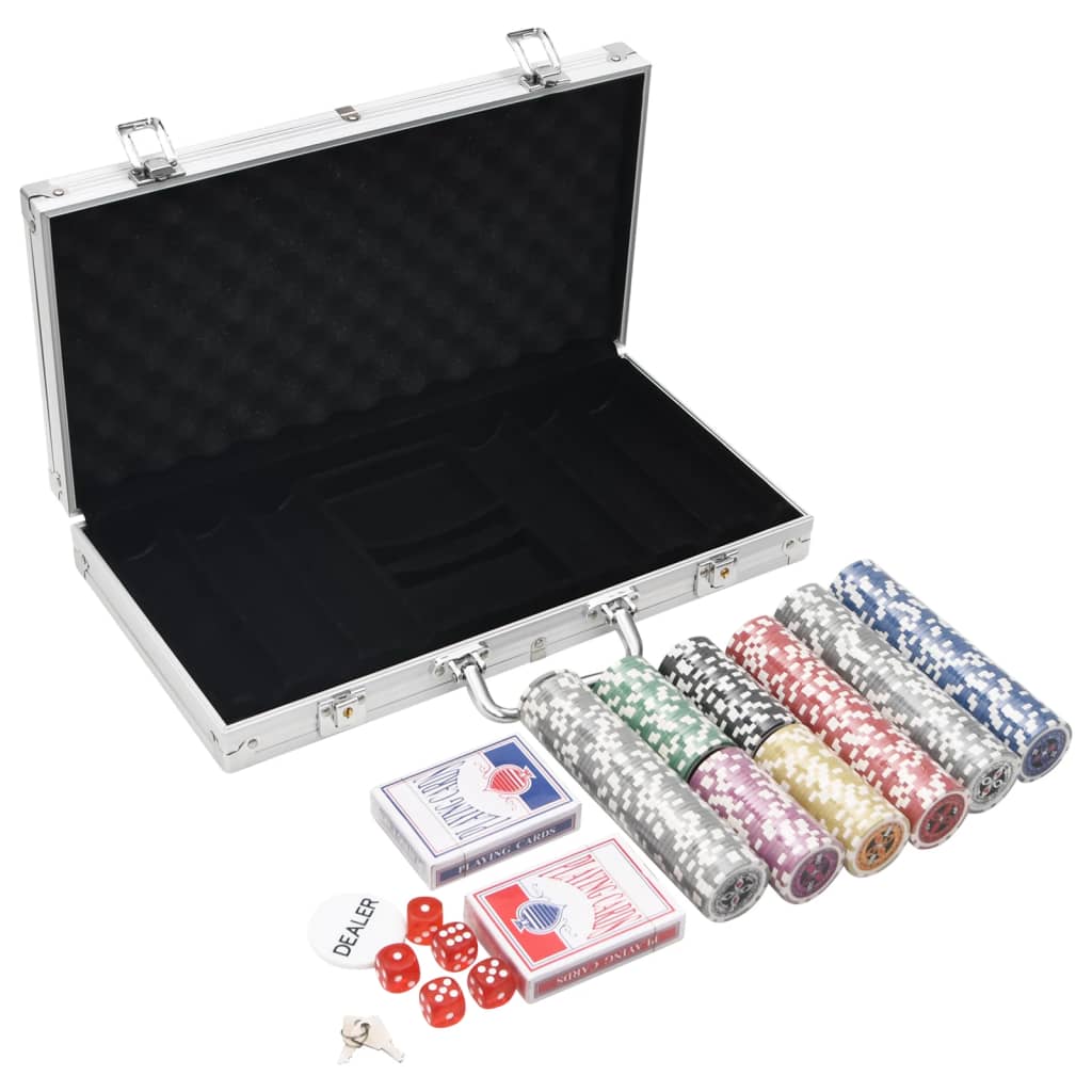 Pokerchips-Set 300 Stk. 11,5 g Pokerchips-Set 300 Stk. 11,5 g