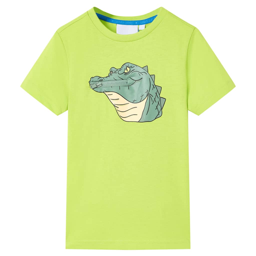 Kinder-T-Shirt Limette 140 Kinder-T-Shirt Limette 140
