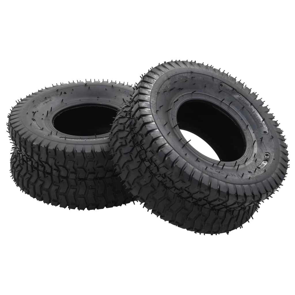 Schubkarrenreifen 2 Stk. 15x6.00-6 4PR Gummi Schubkarrenreifen 2 Stk. 15x6.00-6 4PR Gummi