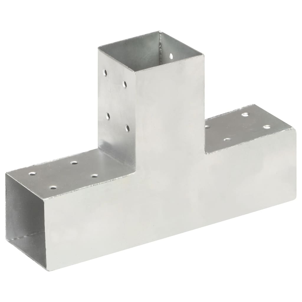 Pfostenverbinder T-Form Verzinktes Metall 71 x 71 mm Pfostenverbinder T-Form Verzinktes Metall 71 x 71 mm