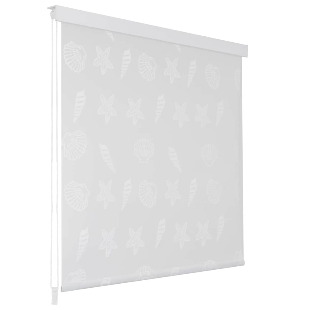 Duschrollo 100x240 cm Seesternmuster Duschrollo 100x240 cm Seesternmuster