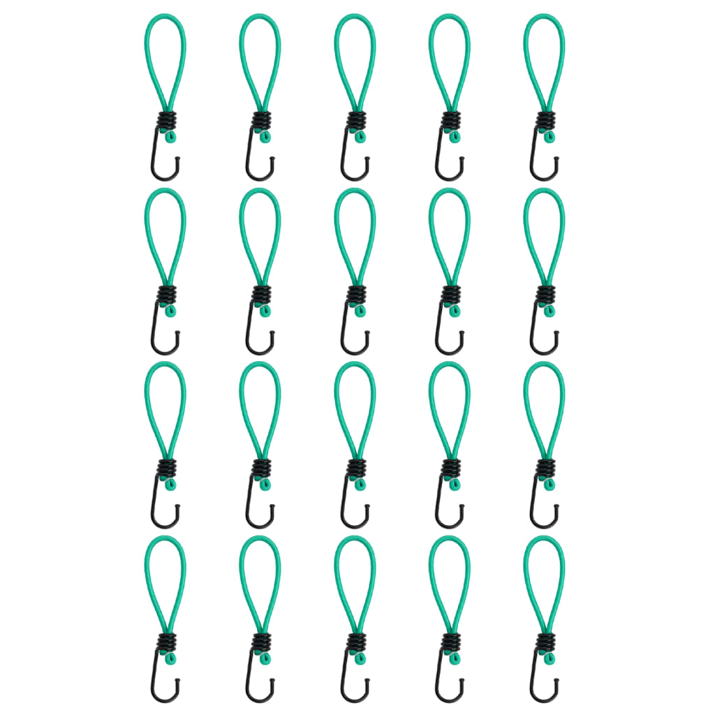 Spanngummis mit Haken 20 Stk. 15 cm Spanngummis mit Haken 20 Stk. 15 cm