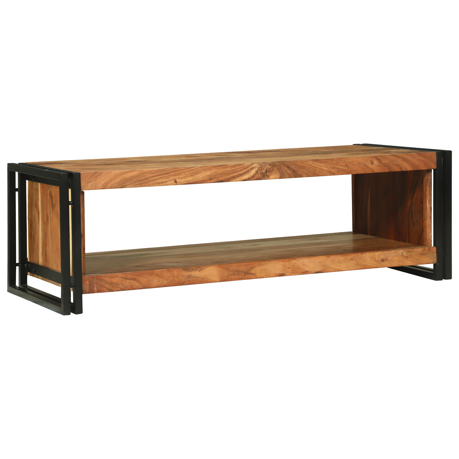 Couchtisch 120x50x38 cm Massivholz Akazie Couchtisch 120x50x38 cm Massivholz Akazie