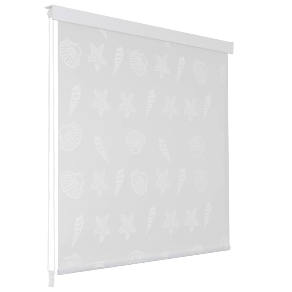 Duschrollo 140x240 cm Seesternmuster Duschrollo 140x240 cm Seesternmuster
