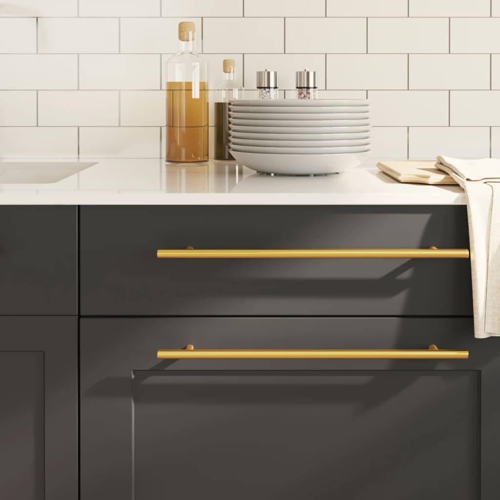 Möbelgriffe 20 Stk. Golden 320 mm Edelstahl Möbelgriffe 20 Stk. Golden 320 mm Edelstahl