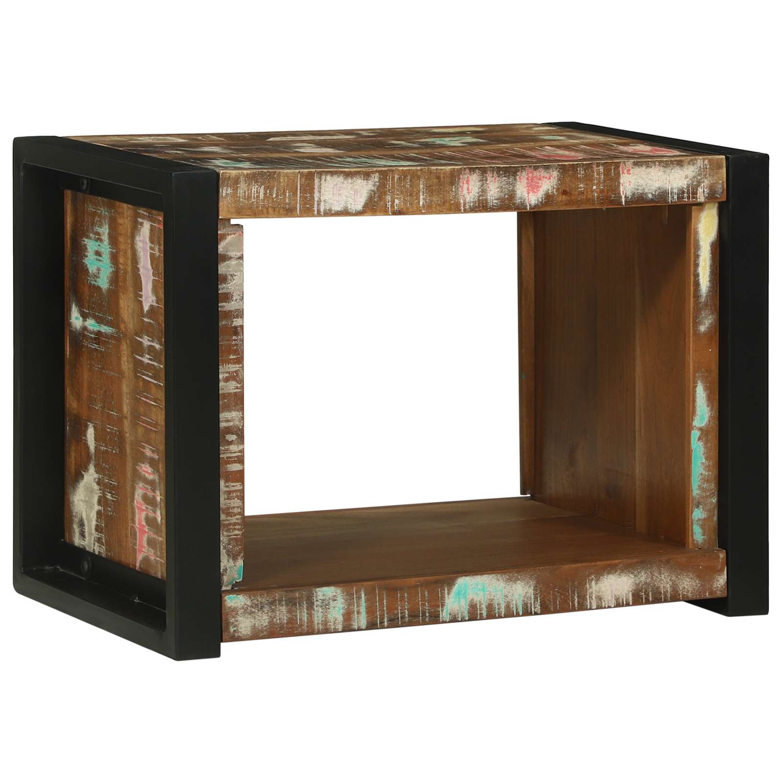Wandwürfel 55x35x40 cm Massivholz Altholz Wandwürfel 55x35x40 cm Massivholz Altholz