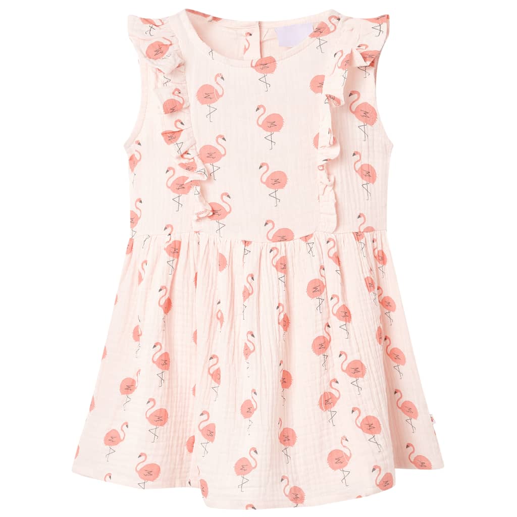 Kinderkleid mit Rüschen Zartrosa 104 Kinderkleid mit Rüschen Zartrosa 104