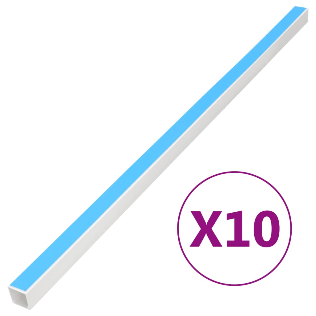 Kabelkanäle Selbstklebend 20x10 mm 10 m PVC Kabelkanäle Selbstklebend 20x10 mm 10 m PVC