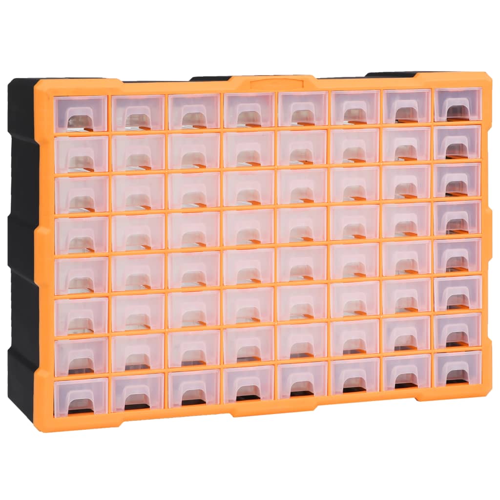 Multi-Schubladen-Organizer mit 64 Schubladen 52x16x37,5 cm Multi-Schubladen-Organizer mit 64 Schubladen 52x16x37,5 cm