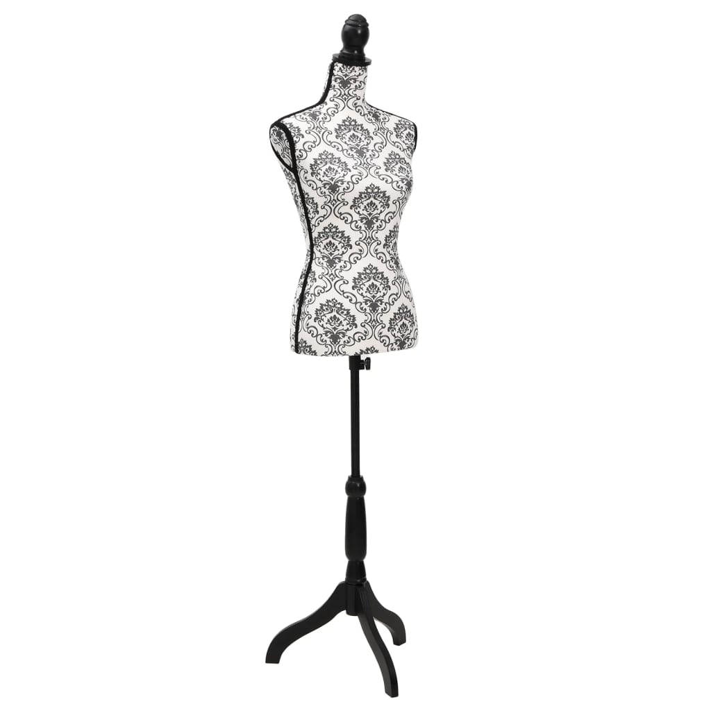 Damenbüste Schneiderpuppe Torso Schwarz Weiß Damenbüste Schneiderpuppe Torso Schwarz Weiß