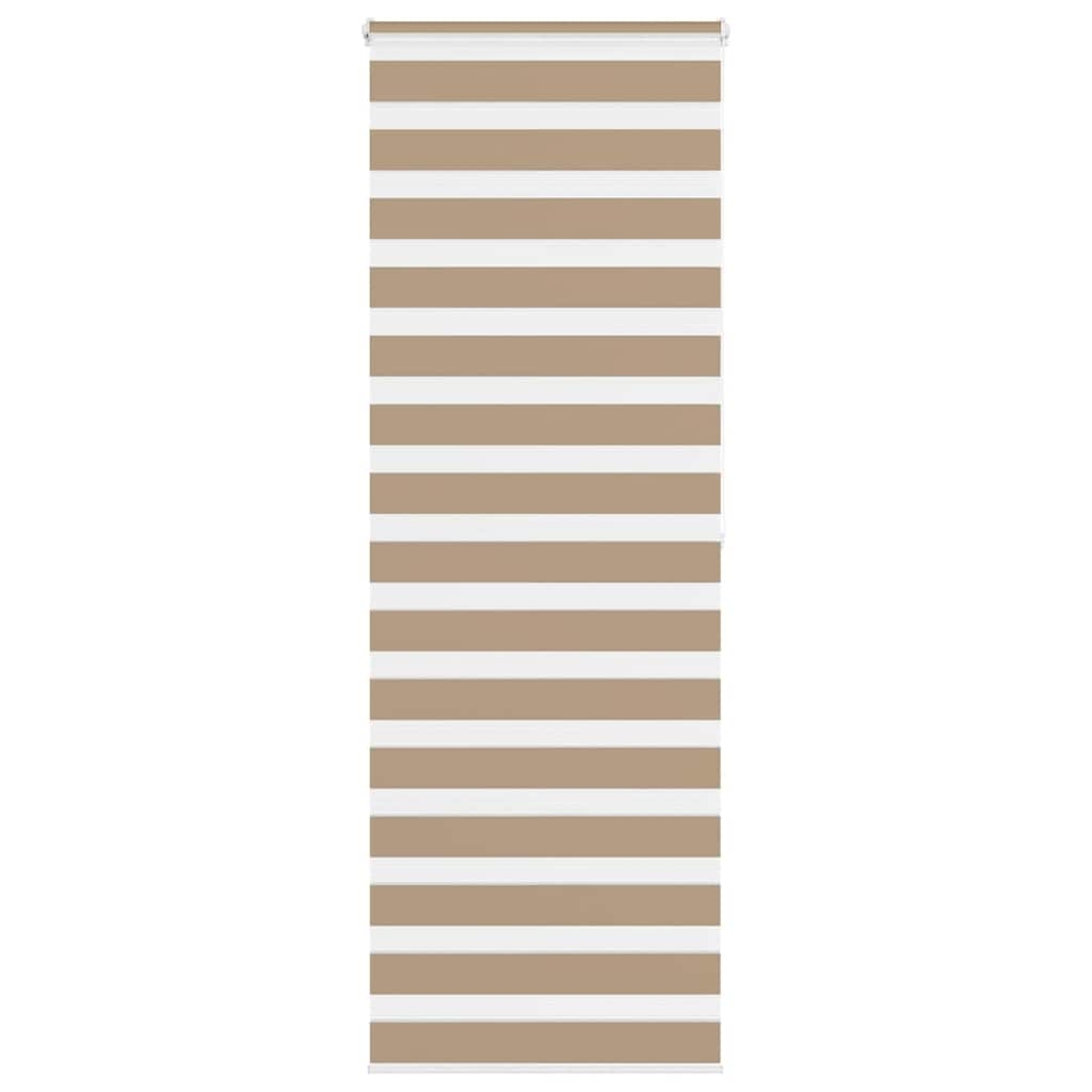 Zebrarollo Sandbraun 75x200 cm Stoffbreite 70,9 cm Polyester Zebrarollo Sandbraun 75x200 cm Stoffbreite 70,9 cm Polyester