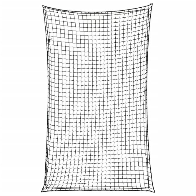 Anhängernetz mit Gummiseil Schwarz 5x3 m PP Anhängernetz mit Gummiseil Schwarz 5x3 m PP