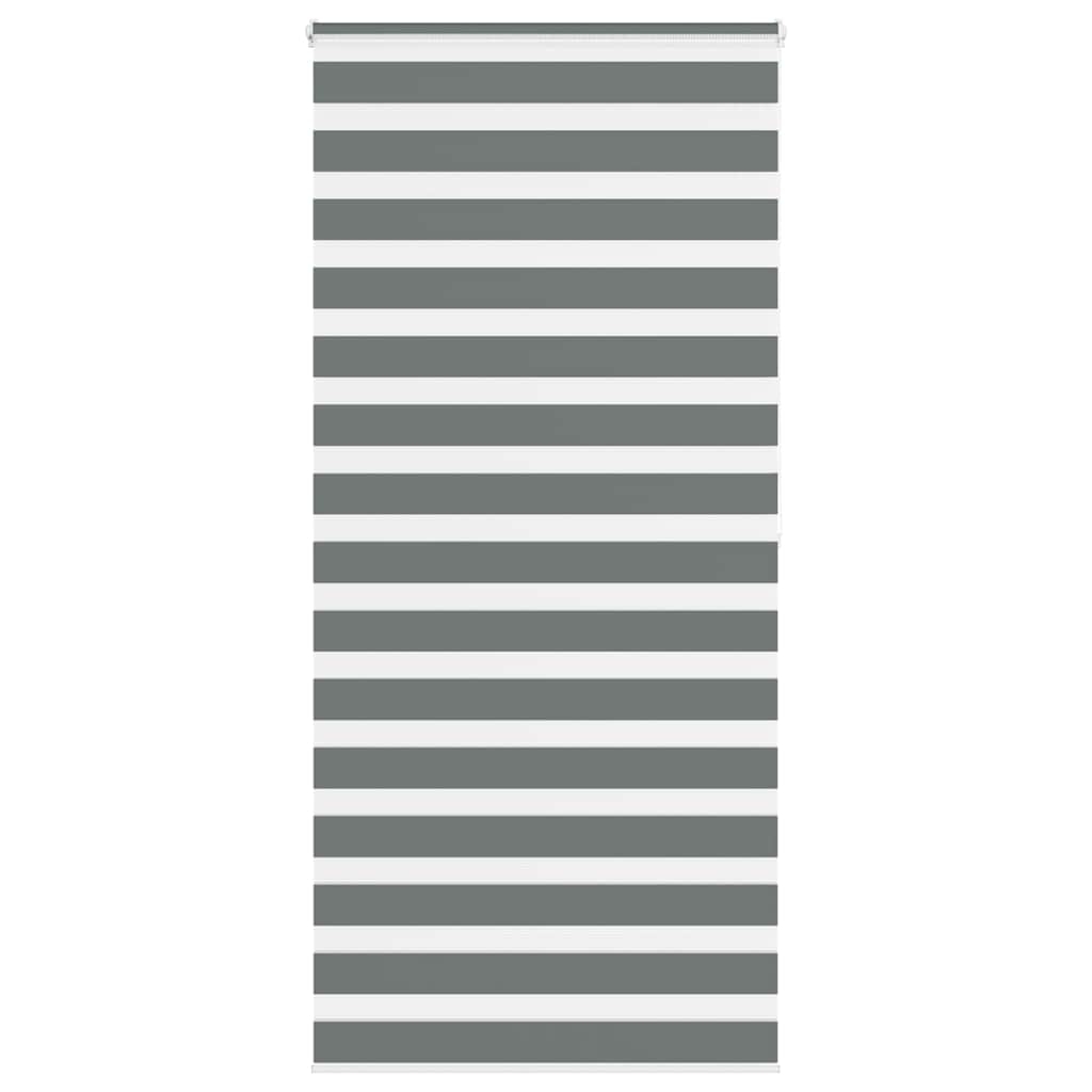 Zebrarollo Dunkelgrau 95x200 cm Stoffbreite 90,9 cm Polyester Zebrarollo Dunkelgrau 95x200 cm Stoffbreite 90,9 cm Polyester
