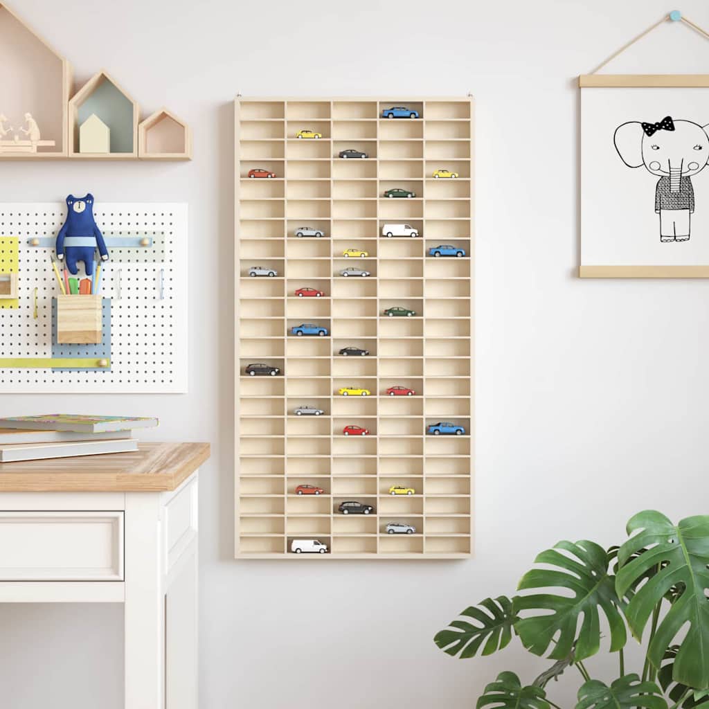 Präsentationsbox Braun 50 x 4,5 x 96 cm Holzwerkstoff