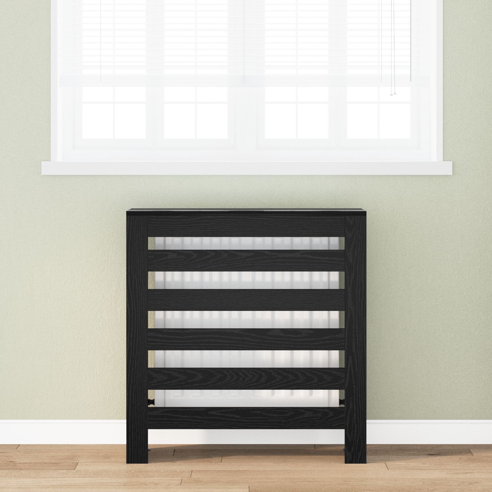 Heizungsabdeckung Schwarze Eiche 78x20x82 cm Holzwerkstoff Heizungsabdeckung Schwarze Eiche 78x20x82 cm Holzwerkstoff