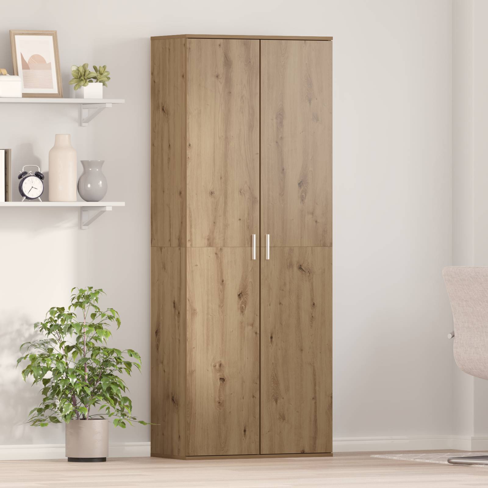 Highboard Artisan Eiche 70x35x180 cm Holzwerkstoff Highboard Artisan Eiche 70x35x180 cm Holzwerkstoff