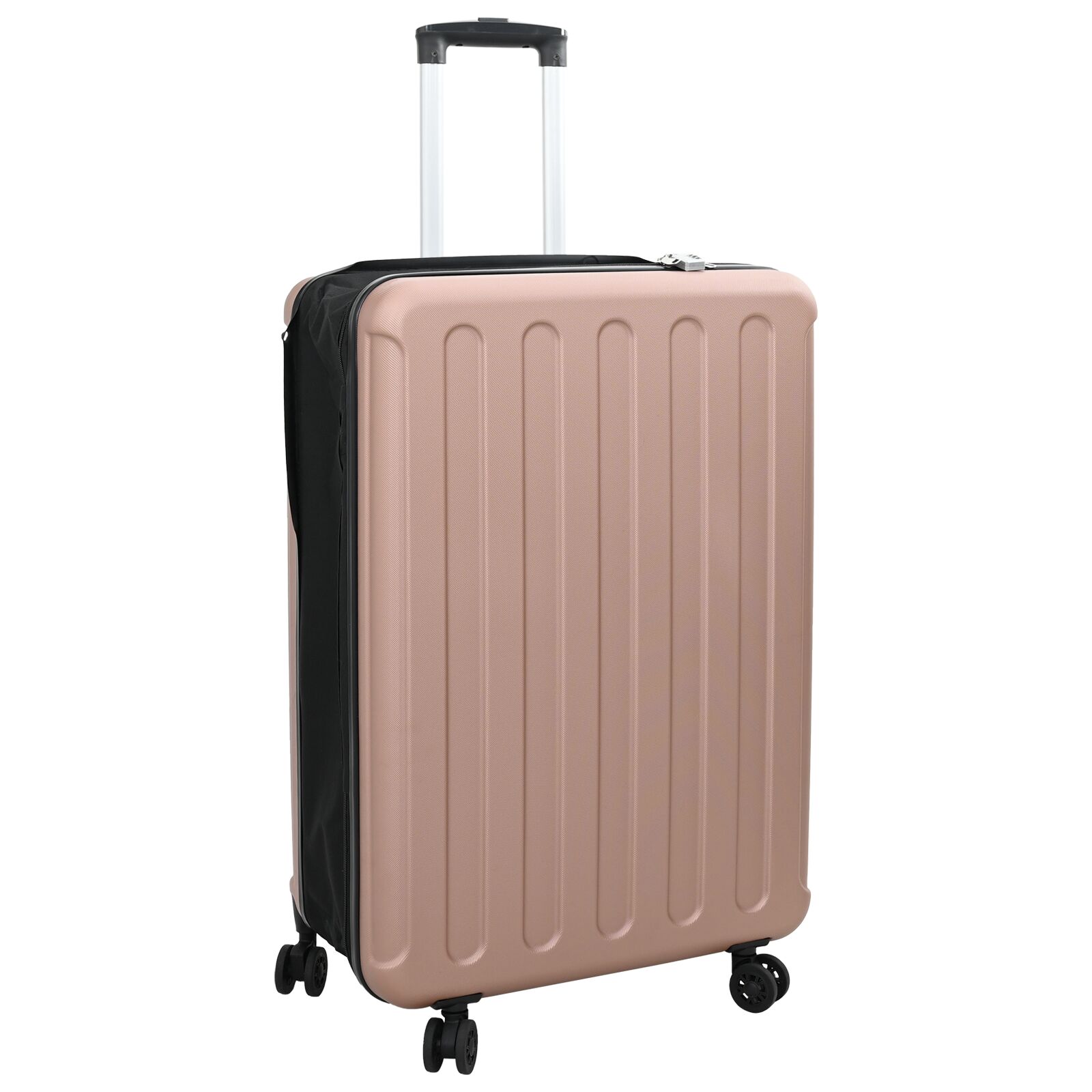 Faltbarer Koffer Hartschale 28'' Rosa Gold 50x30x76 cm ABS Faltbarer Koffer Hartschale 28'' Rosa Gold 50x30x76 cm ABS