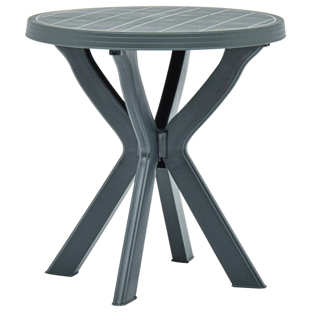 Bistrotisch Grün Ø70 cm Kunststoff Bistrotisch Grün Ø70 cm Kunststoff
