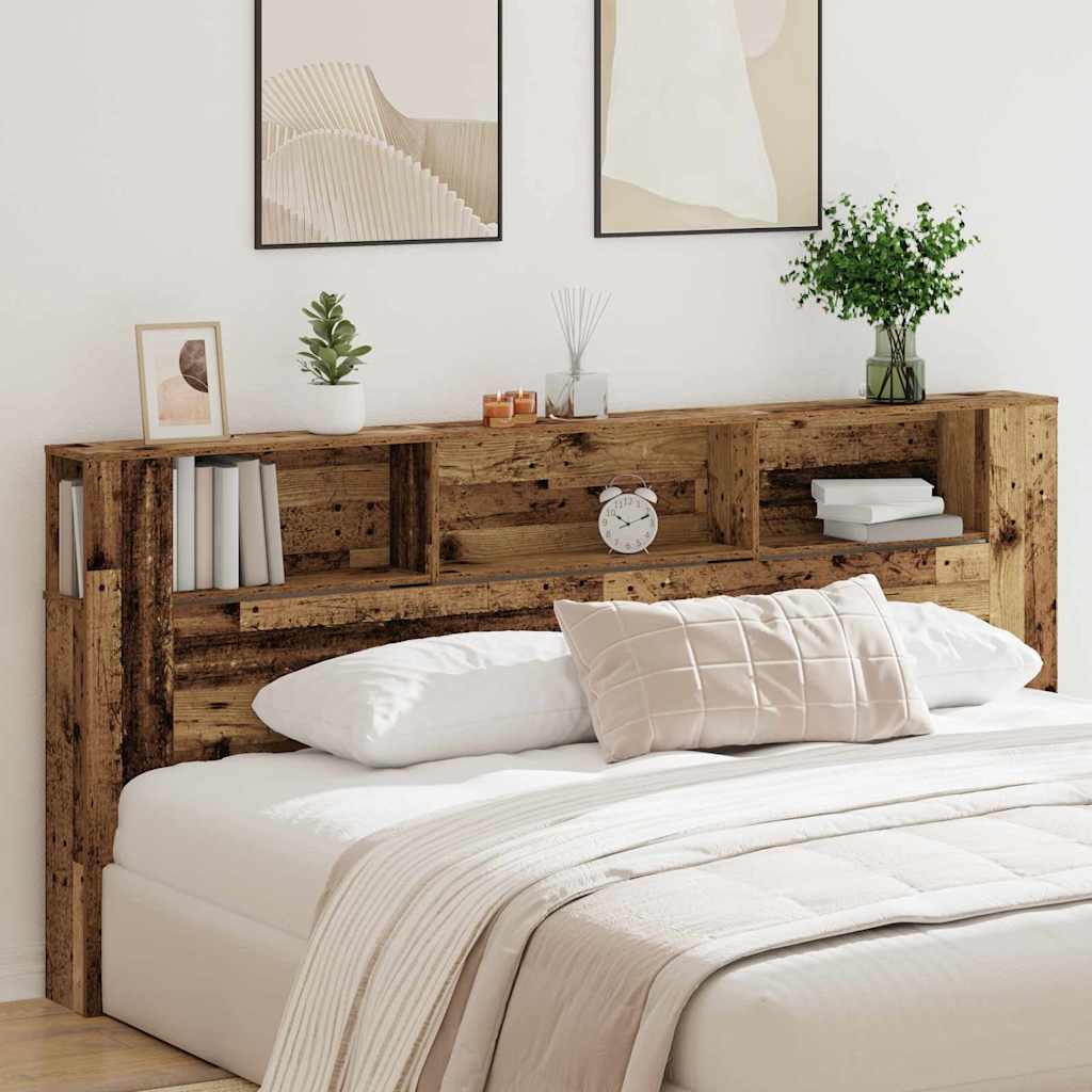 Kopfteil Schrank 220 x 18,5 x 104,5 cm Holzwerkstoff