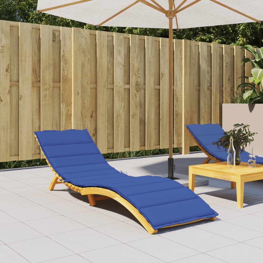 Sonnenliegen-Auflage Königsblau 200x70x3 cm Oxford-Gewebe Sonnenliegen-Auflage Königsblau 200x70x3 cm Oxford-Gewebe