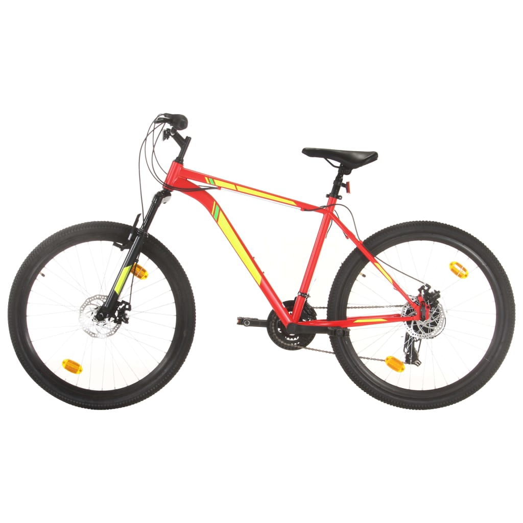 Mountainbike 21 Gang 27,5 Zoll Rad 42 cm Rot Mountainbike 21 Gang 27,5 Zoll Rad 42 cm Rot