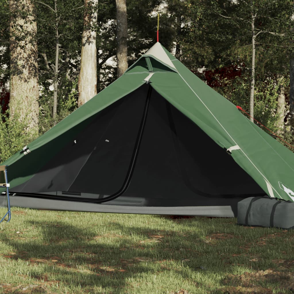 Campingzelt 1 Person Grün Wasserfest