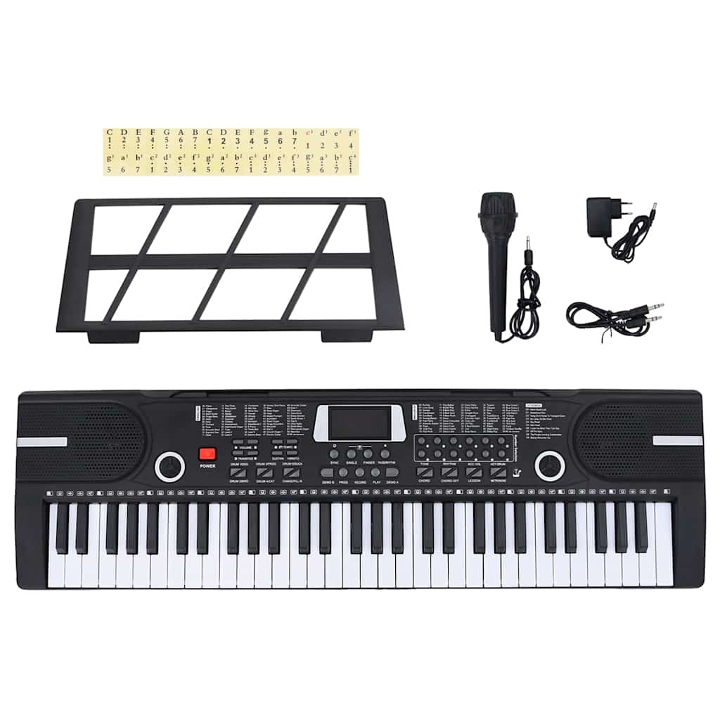 61 Tasten Klavier Elektrisches Keyboard mit Notenständer Kinder 61 Tasten Klavier Elektrisches Keyboard mit Notenständer Kinder