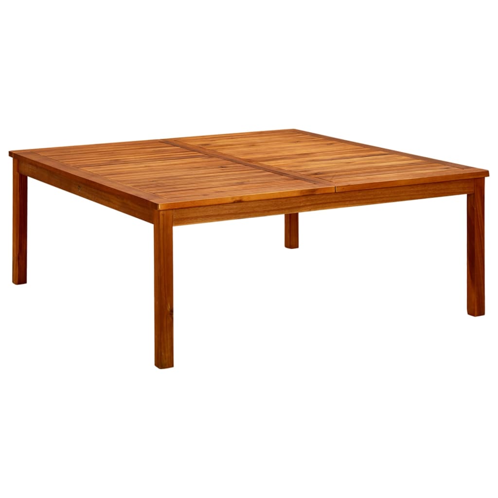 Garten-Couchtisch 110x110x45 cm Massivholz Akazie Garten-Couchtisch 110x110x45 cm Massivholz Akazie