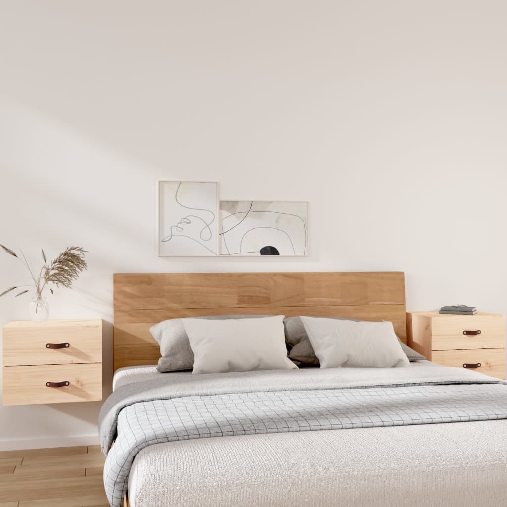 Wand-Nachttische 2 Stk. 50x36x40 cm Wand-Nachttische 2 Stk. 50x36x40 cm