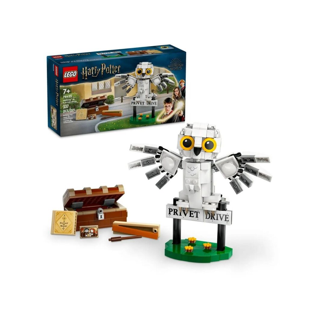 Konstruktionsspiel Lego 76425 Hedwig en Privet Drive Bunt Konstruktionsspiel Lego 76425 Hedwig en Privet Drive Bunt