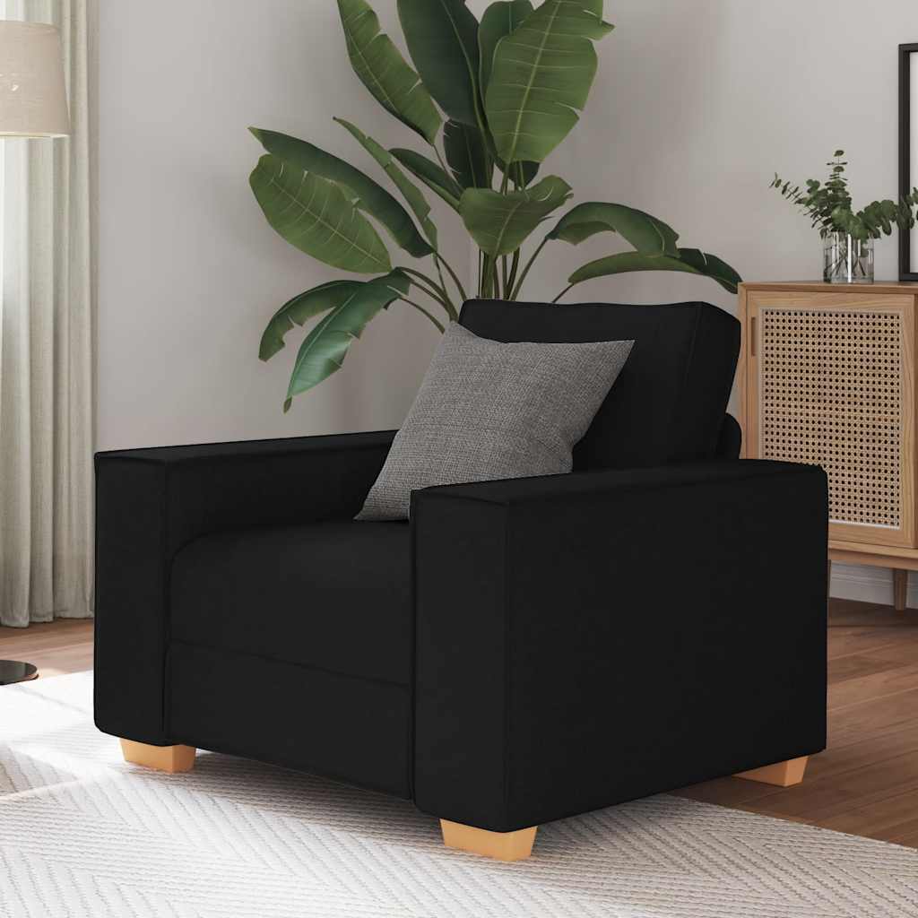 Sofa Stuhl Schwarz 60 cm Stoff Sofa Stuhl Schwarz 60 cm Stoff