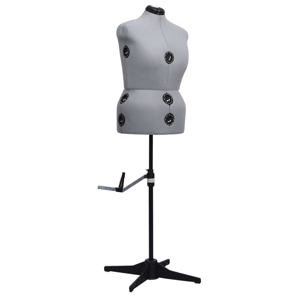 Schneiderpuppe Verstellbar Weiblich Grau L Größe 44-50 Schneiderpuppe Verstellbar Weiblich Grau L Größe 44-50