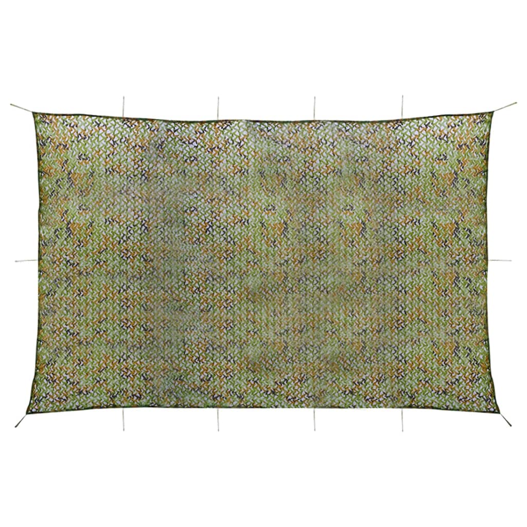 Tarnnetz mit Aufbewahrungstasche 5x8 m Grün Tarnnetz mit Aufbewahrungstasche 5x8 m Grün