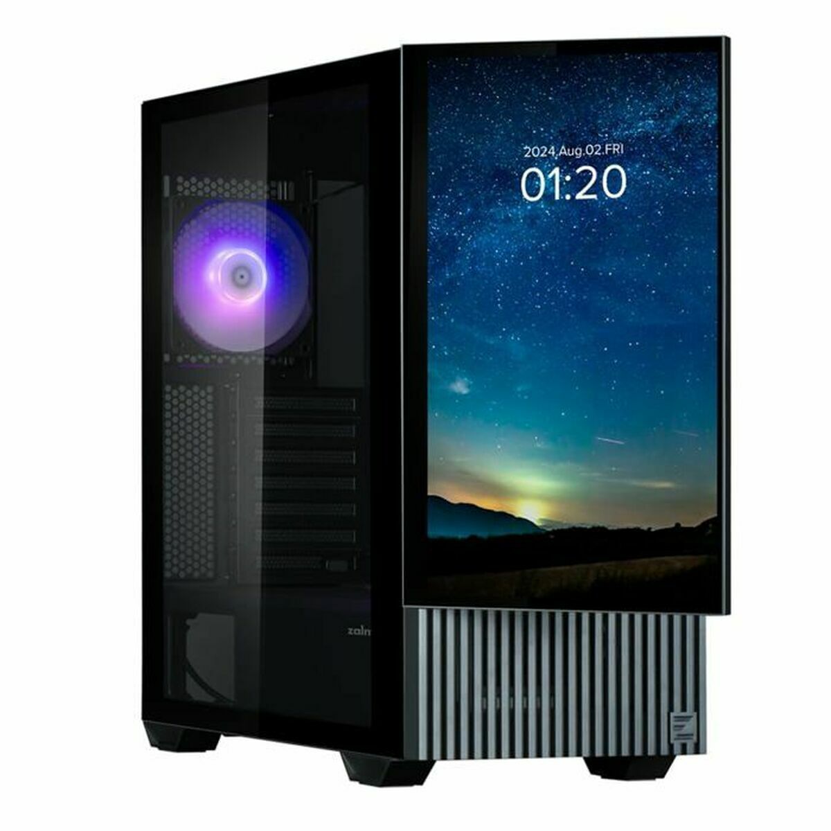 ATX Semi-Tower Gehäuse Zalman 8800263650040 Schwarz ATX Semi-Tower Gehäuse Zalman 8800263650040 Schwarz