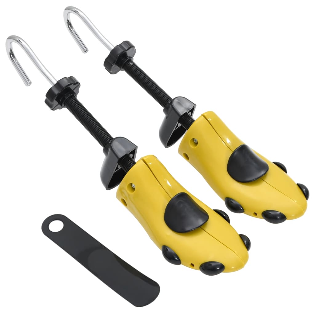 Schuhspanner mit Schuhanzieher Gelb EU 37-41 Kunststoff Schuhspanner mit Schuhanzieher Gelb EU 37-41 Kunststoff