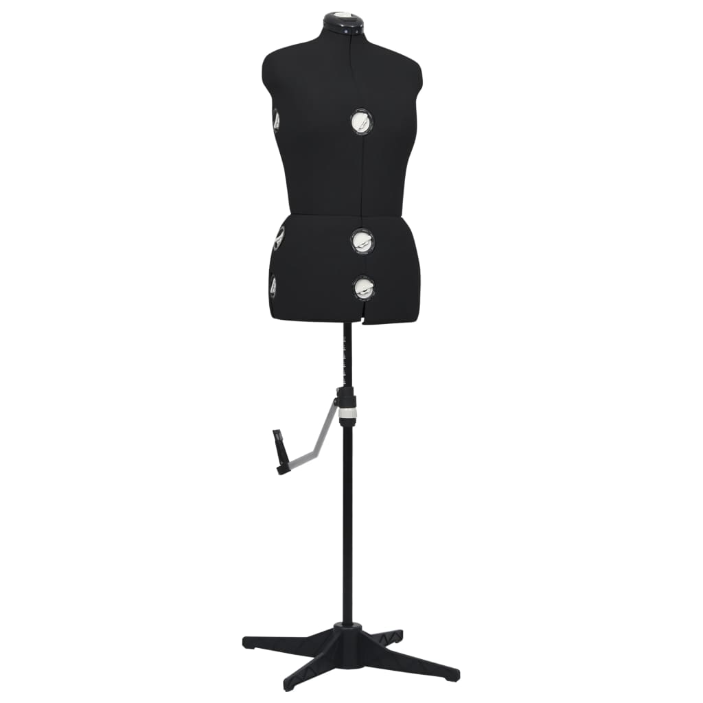 Schneiderpuppe Verstellbar Weiblich Schwarz M Größe 40-46 Schneiderpuppe Verstellbar Weiblich Schwarz M Größe 40-46