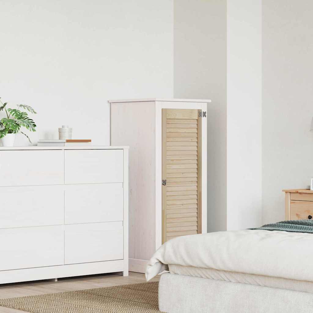 Schranktür mit Tür Braun 110 x 39.5 x 2.1 cm Massivholz Kiefer Schranktür mit Tür Braun 110 x 39.5 x 2.1 cm Massivholz Kiefer