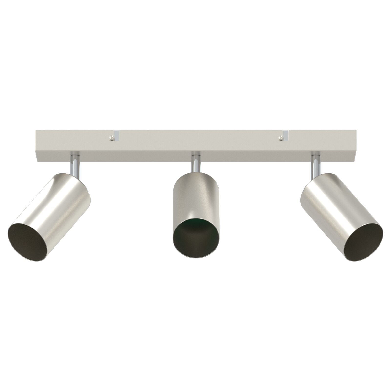 Decken-Spotlight 3-Wege verstellbar Gebürstetes Nickel GU10 Decken-Spotlight 3-Wege verstellbar Gebürstetes Nickel GU10