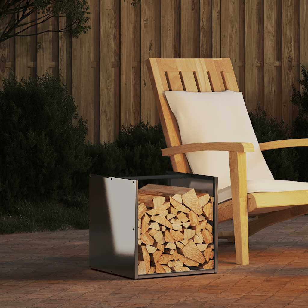 Brennholzregal 40x40x40 cm Edelstahl Brennholzregal 40x40x40 cm Edelstahl