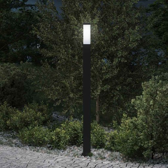 Pollerleuchte 110 cm Schwarz IP44 Pollerleuchte 110 cm Schwarz IP44