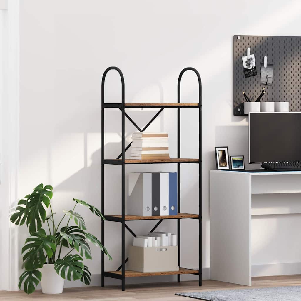 Regal Altholz 60 x 30 x 146 cm Holzwerkstoff