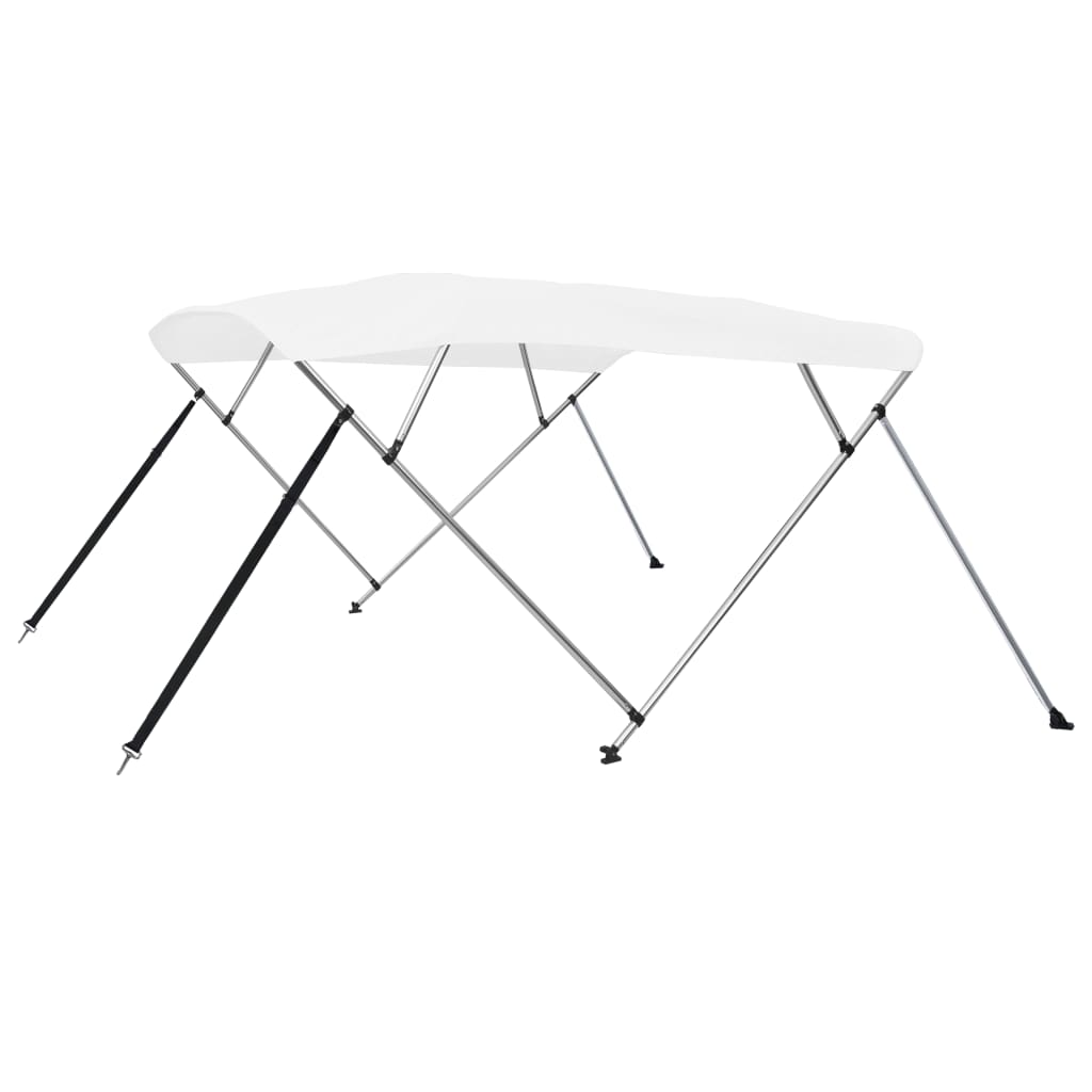 4-Bow Bimini Top Weiß 243x180x137 cm 4-Bow Bimini Top Weiß 243x180x137 cm