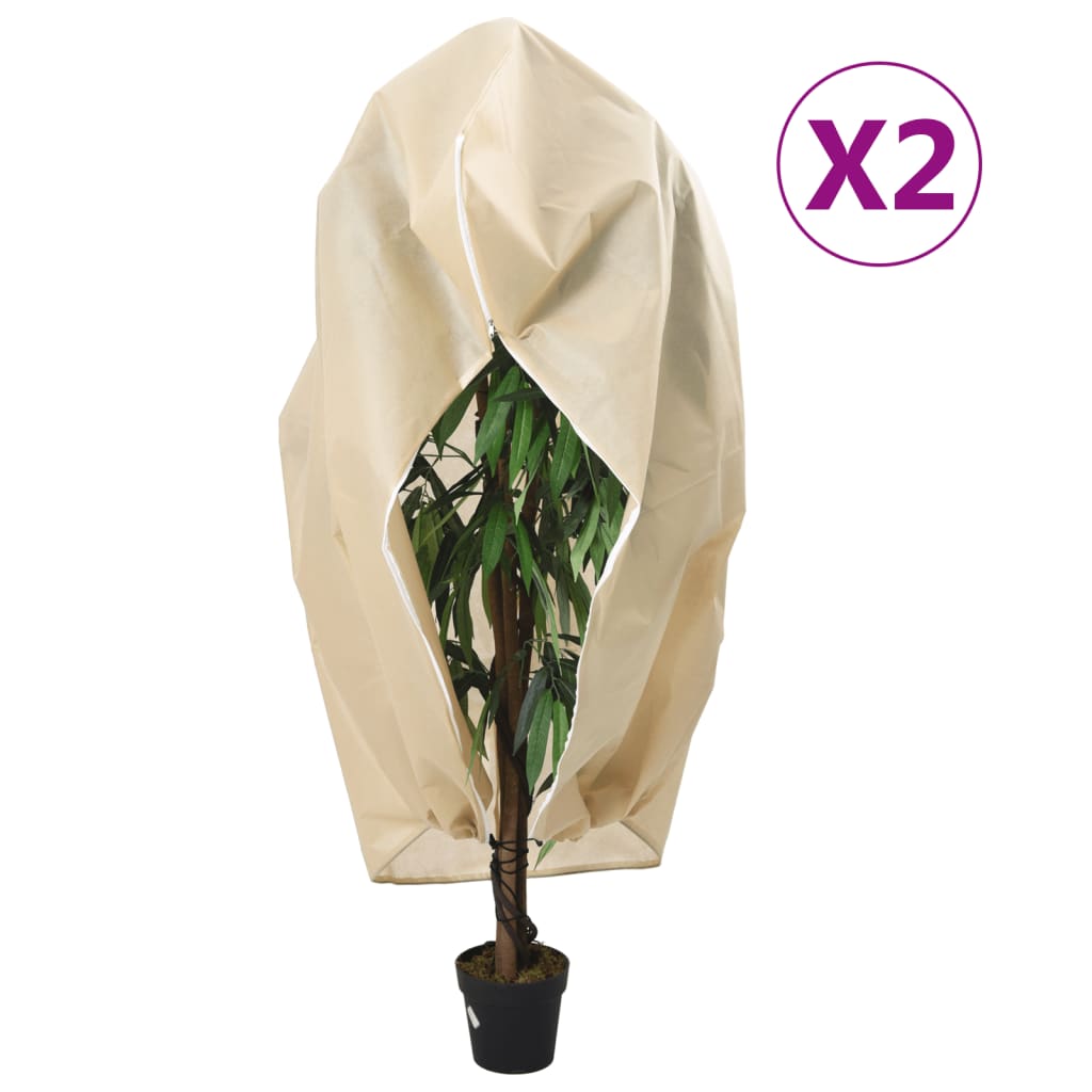 Wintervlies mit Reißverschluss 2 Stk. 70 g/m² 3,93x3 m Wintervlies mit Reißverschluss 2 Stk. 70 g/m² 3,93x3 m