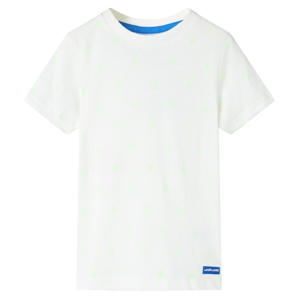 Kinder-T-Shirt Ecru 116 Kinder-T-Shirt Ecru 116